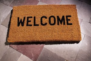 welcome mat